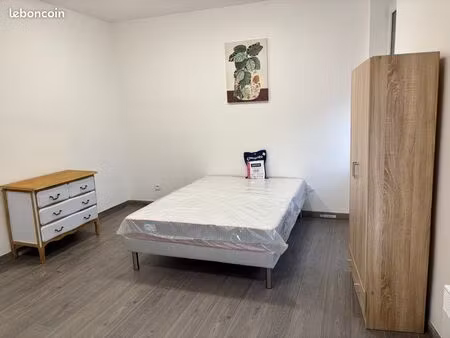 t1 meublé spacieux et refait à neuf idéalement situé