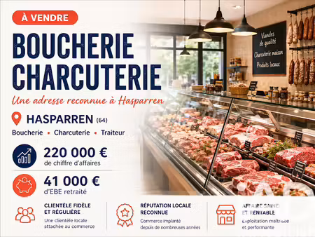 vente locaux professionnels 0 pièces 81 m² à hasparren (64240)  112 000 €