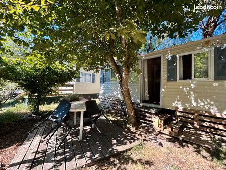 mobil-home 20 m² – 4-6 couchages – camping l’amandier à gigors