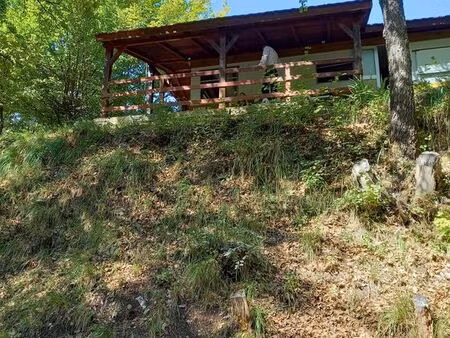 ? havre de paix en pleine nature – terrain à bâtir + mobil-home viabilisé ?