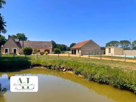 vente maison piscine à mézeray (72270) : à vendre piscine / 170m² mézeray