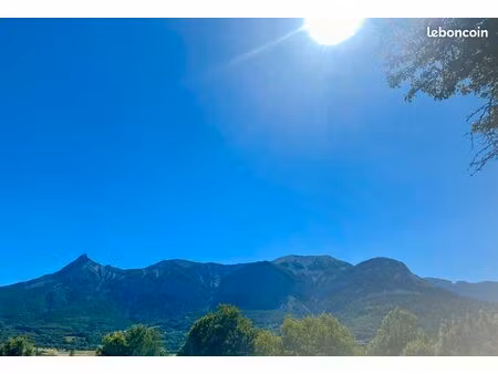 terrain 1491 m² - plein sud - vue panoramique – st-bonnet-en-champsaur