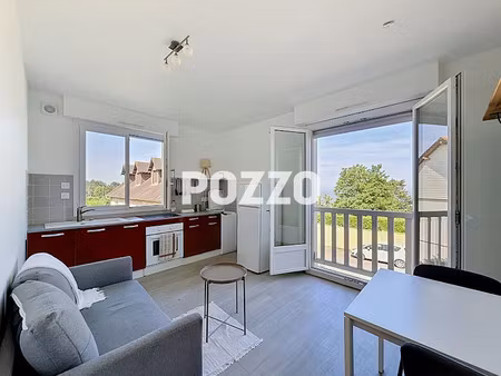 location meublée appartement 2 pièces 27.7 m² à benerville-sur-mer (14910)  590 €