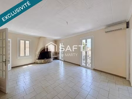 centre de sérignan – duplex t4 avec grenier aménageable de 59 m² – dernier étage – fort po