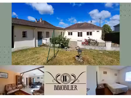 maison de plain-pied avec jardin et annexe indépendante