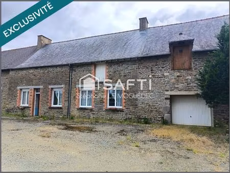 longère à rénover  terrain 2038 m 2 - à 5 mn de la gare de montreuil-sur -ille  axe rennes