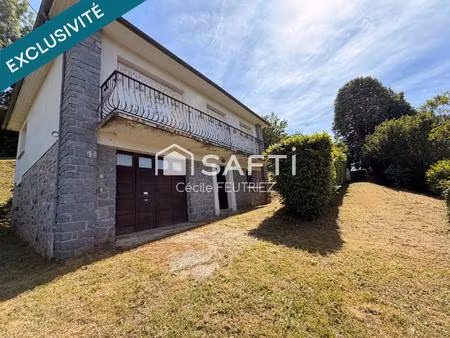 maison à fort potentiel dans un environnement calme
