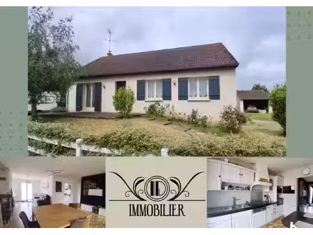 maison sur sous sol avec garage et jardin
