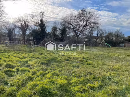 saint nauphary - terrain à bâtir de 661 m2