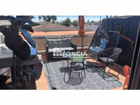 frontignan plage studio terrasse 17m2