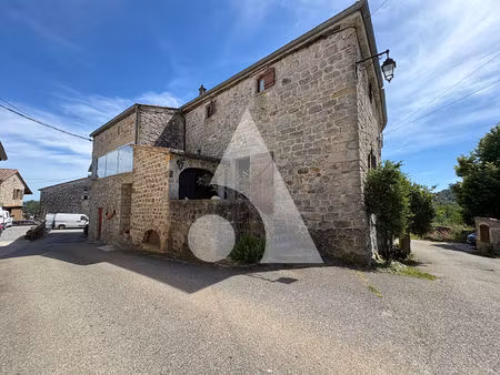 vente maison en pierre avec jardin et terrasse ? saint-genest-de-beauzon (proche lablachèr
