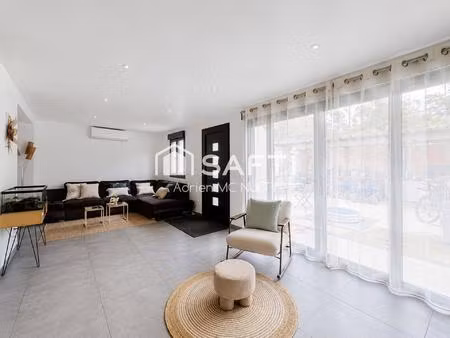 maison 6 pièces 130m2 rénovée  jardin 780m²