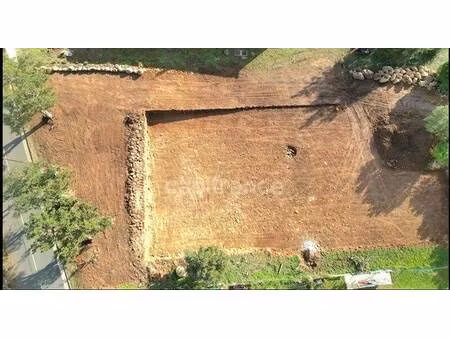 terrain constructible viabilisé à vendre