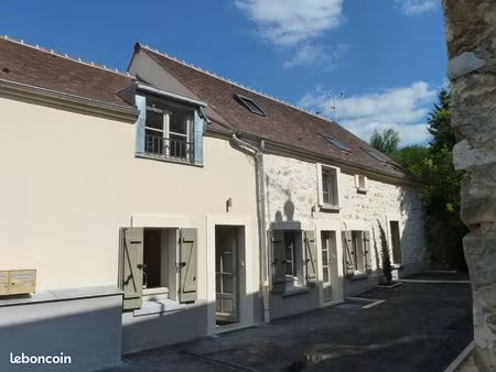 f3 duplex + jardin non atenant centre village