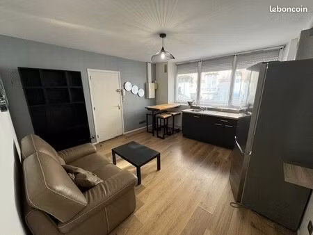 charmant t2 meublé 31m² - quartier saint-andré 2 pièces · 31 m² · reims 51100 580 charges 