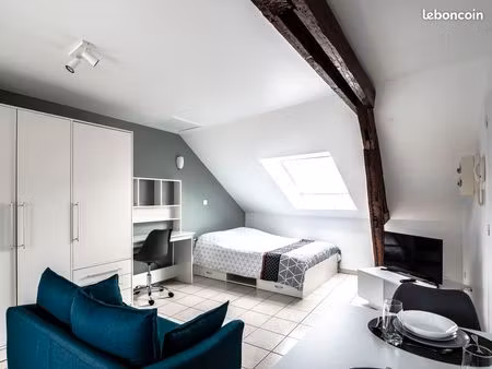 location studio 18m2 à troyes