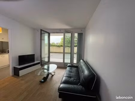 appartement f2 + terrasse + parking