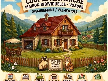 recherche location maison individuelle – secteur remiremont / le val-d'ajol