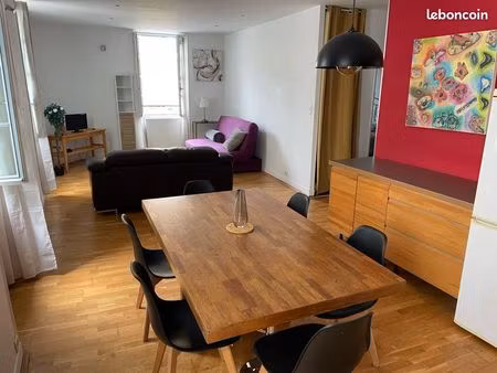 t3 meublé 71m² - centre-ville pau - tout équipé
