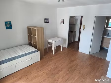 rangueil studio t1 24 m² + balcon de 4m²