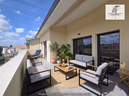appartement t3 sans vis-à-vis - latresne
