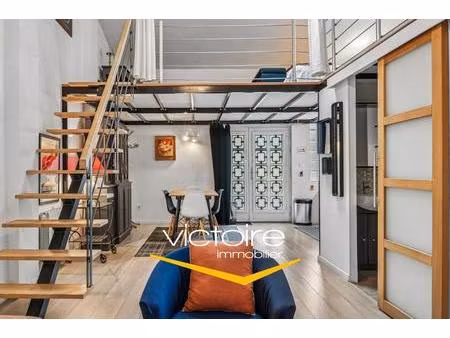à louer – maison de ville meublée style loft avec terrasse – lyon 3