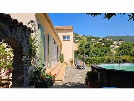 maison 132 m² habitables + garage vue mer cavalaire sur mer (83)