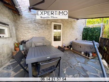 charmante et grande maison de village en pierres de 90m2 ave