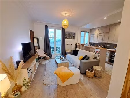 appartement - 3ème étage - 56 18 m2 - 3 pièces - meublé