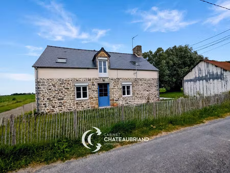 a vendre maison rénovée 6 pièces de 106 m² - cherrueix