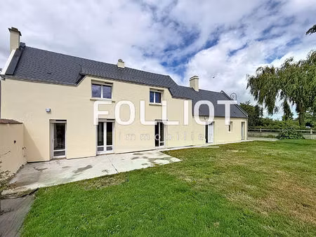 belle maison rénovée à 10 mn de caen - terrain clos et arboré