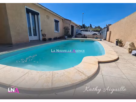 villa t3 plain pied avec garage et piscine