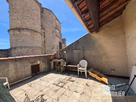 puissalicon  immeuble de 3 appartements avec extérieur à rén