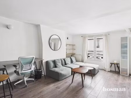 ravissant 2 pièces de 37m2 - lumineux et excellent état - rue du faubourg du temple  paris