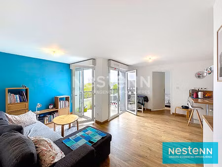 appartement 2 chambres saint brieuc proche centre avec terrasse et parking