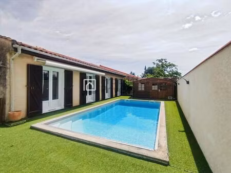 maison pinsaguel 5 pièce(s) 102 m2 plain-pied piscine