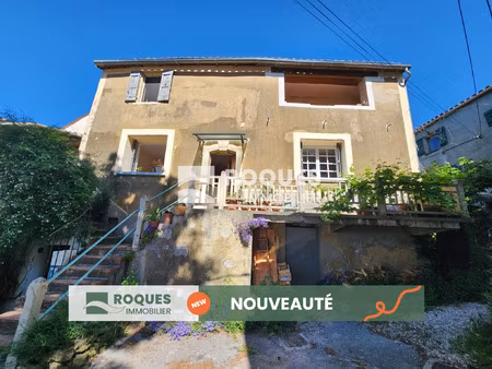 les plans  maison de village avec terrasse et jardin !