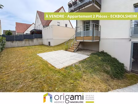 nouveauté origami en exclusivité appartement 2 pièces eckbolsheim