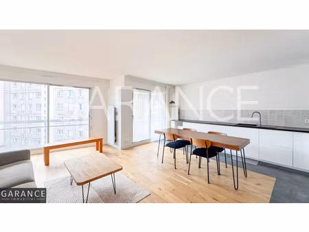 location meublé appartement 3 pièces 2 chambres à paris (