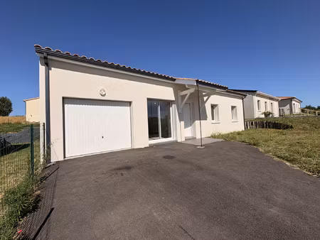 bon-encontre - maison neuve - 3 chambres avec garage