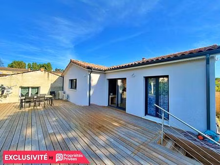 maison carbon blanc 6 pièce(s) 121 m2 garage et jardin