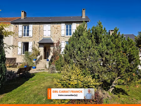 longère en pierre de 188 m² avec dépendances  l’ensemble sur 1825 m² de terrain clos