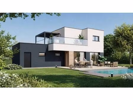 terrain avec maison neuve à vendre