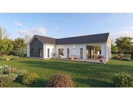 terrain avec maison neuve à vendre