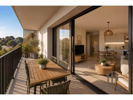 la gaude – 2 pièces avec balcon et parking