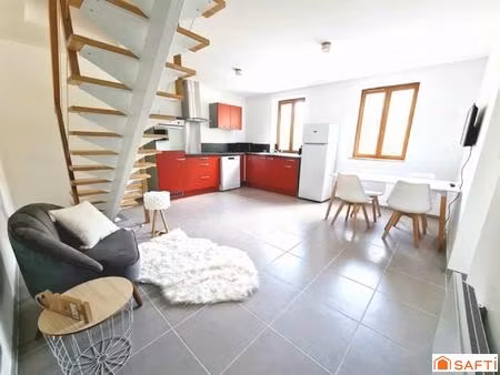 appartement t3 bis meublee et renove + climatisation