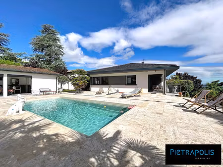 maison haut de gamme 250 m² – limas (69) – vue imprenable -