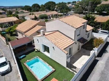 balaruc-le-vieux villa familiale rénovée avec piscine