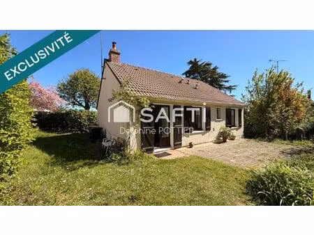 pavillon plain-pied sur sous-sol total  4p.  2 chambres