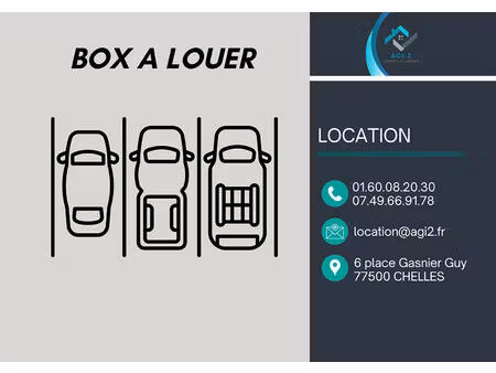 location parking / box  chelles